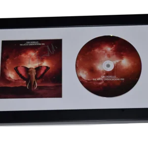 Tom Morello Signed Autographed Atlas Underground Framed CD Display Beckett COA