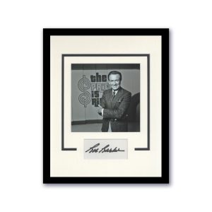 Bob Barker "The Price Is Right" AUTOGRAPH Signed Custom Framed 11x14 Display B