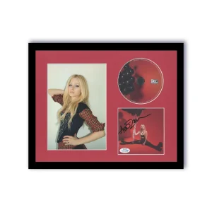 Avril Lavigne "Love Sux" AUTOGRAPH Signed Custom Framed 11x14 CD Display F ACOA