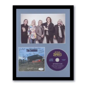 The Zombies "Different Game" AUTOGRAPH Signed Framed 11x14 CD Display B ACOA