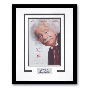 Walter Matthau "I.Q." Autograph SIGNED 'Albert Einstein' Framed 11x14 Display