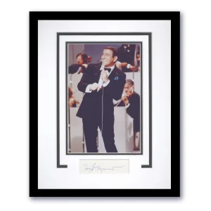 Tony Bennett "Rags to Riches" AUTOGRAPH Signed Framed Custom 11x14 Display ACOA
