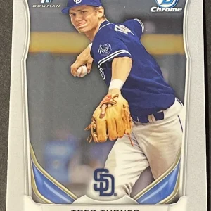 Trea Turner 2014 Bowman Draft, 1st CHROME RC Rookie, #DP10