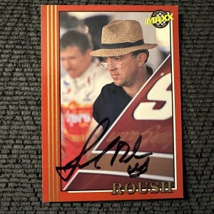 Jack Roush Signed Nascar Trading Card Autographed