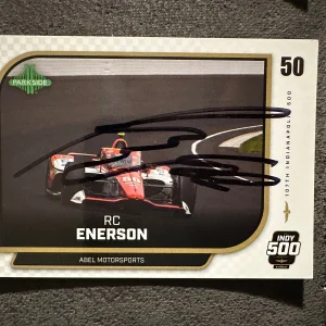 2024 Parkside Indy Car Trading Card Indianapolis 500 Signed RC Enerson