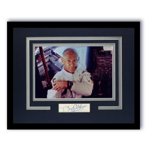 Buzz Aldrin AUTOGRAPH Signed Apollo 11 Astronaut Framed 11x14 Display B ACOA