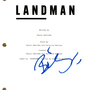 Billy Bob Thornton "Landman" Signed Autograph Full Pilot Episode Script ACOA COA