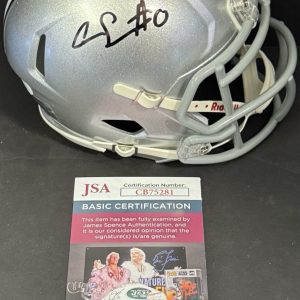 Cody Simon Signed Autographed Ohio State Buckeyes Mini Helmet JSA COA