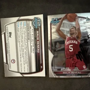 Malik Reneau Signed In Person Trading Card Autographed Rookie RC