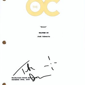 Tate Donovan "The O.C." Signed Autograph Full Pilot Script TV Screenplay ACOA