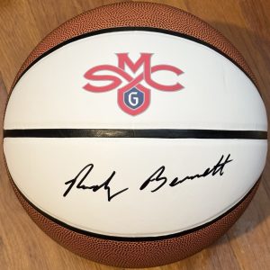 Randy Bennett Signed Autographed Saint Mary’s Gaels College Logo Basketball JSA