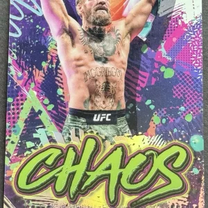 2024 Topps Finest UFC Connor Mcgregor Chaos Refractor CHA-22 Hobby 1:21 Packs