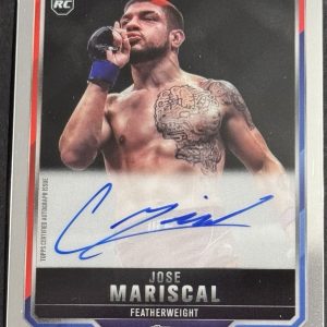 2025 Topps Chrome UFC Jose Mariscal Rookie Autographs Auto #CRA-CM RC
