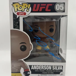 Anderson Silva AUTOGRAPH Signed Ultimate Fighting UFC 05 Funko Pop Figure ACOA