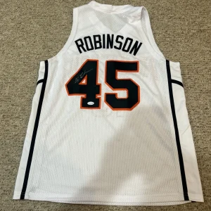 PRINCETON TIGERS- CRAIG ROBINSON SIGNED AUTOGRAPH JERSEY ACOA BASKETBALL