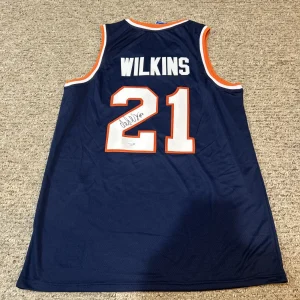 VIRGINIA CAVALIERS- ISAIAH WILKINS SIGNED AUTOGRAPH JERSEY ACOA BASKETBALL
