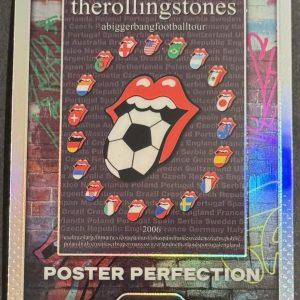 2025 Panini Prizm The Rolling Stones Poster Perfection Silver #23