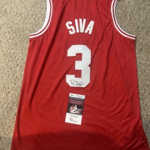 LOUISVILLE CARDINALS- PEYTON SIVA SIGNED AUTOGRAPH JERSEY JSA COA BASKETBALL