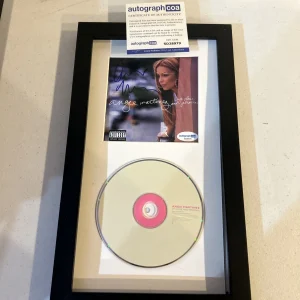 ANGIE MARTINEZ SIGNED AUTOGRAPH FRAMED CD DISPLAY ACOA UP CLOSE AND PERSONAL