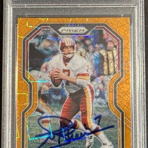 Joe Theismann Signed Autographed 2020 Panini Prizm Football Card PSA/DNA Slabbed