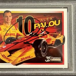 Alex Palou Signed 2025 Indy Car Ganassi Trading Card PSA/DNA Slabbed