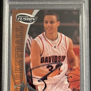 Stephen Curry Signed 2009-2010 Press Pass Rookie Card Warriors PSA/DNA Slabbed