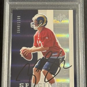 Ryan Fitzpatrick Signed Autographed 2005 SPx Rookie Card PSA/DNA Slabbed Rams