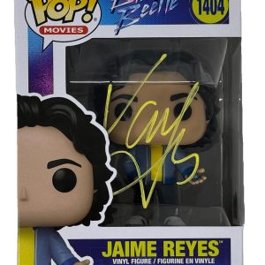 Xolo Mariduena Signed Blue Beetle Jaime Reyes Funko Pop #1404 Autograph BAS COA