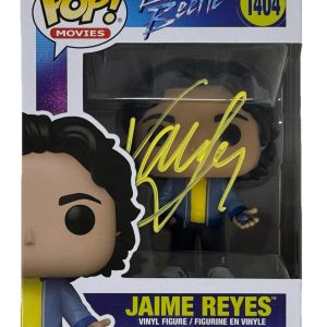 Xolo Mariduena Signed Blue Beetle Jaime Reyes Funko Pop #1404 Autograph Beckett