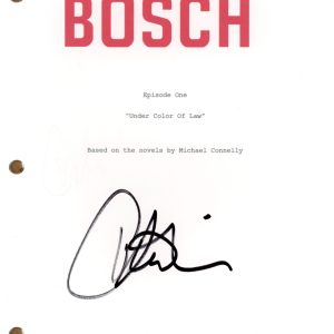 Titus Welliver "Bosch" Signed Autograph Pilot Script Full TV Screenplay ACOA COA