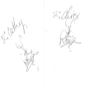 NIVEA singer REAL hand SIGNED Lot Set of 2 Index Cards COA Autographed Lil Wayne