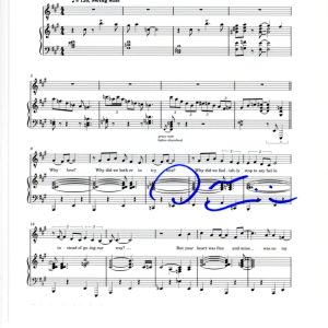 Darren Criss Maybe Happy Ending Signed Autograph 'Why Love' Sheet Music ACOA COA
