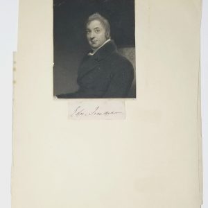 Edward Jenner SIGNED Album Page COA Autograph Father of Immunology Smallpox