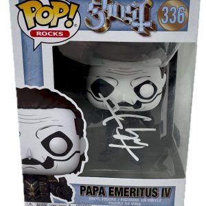Tobias Forge Ghost Signed Funko Pop Papa Emeritus IV 336 Autograph Beckett COA
