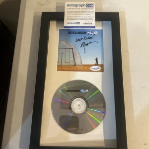 VERTICAL HORIZON MATT SCANNELL SIGNED AUTOGRAPH FRAMED CD DISPLAY ACOA GO