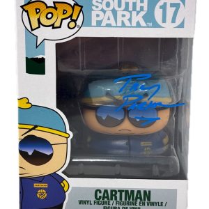 Trey Parker Signed South Park Cartman Funko Pop #17 Autograph Figure Beckett COA