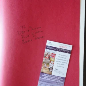 NANCY REAGAN SIGNED HARDCOVER COPY OF FIRST LADY BOOK JSA AUTHENTIC