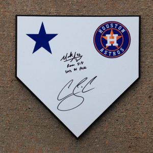 Astros MARK APPEL & CARLOS CORREA Signed Autographed Baseball PROOF! #1 PICKS