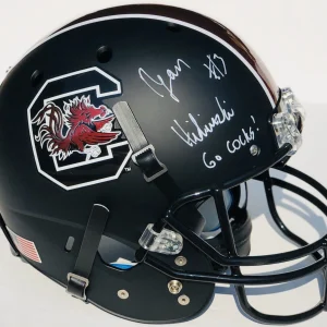 South Carolina Gamecocks #3 RYAN HILINSKI Signed Autographed F/S Helmet COA