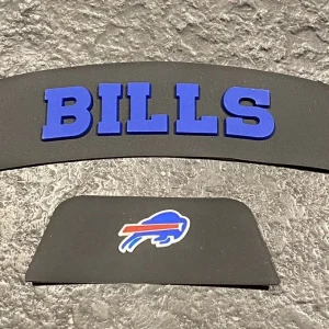 Buffalo Bills Front & Rear 3D Bumpers Riddell F/S Speed Flex Helmet JOSH ALLEN