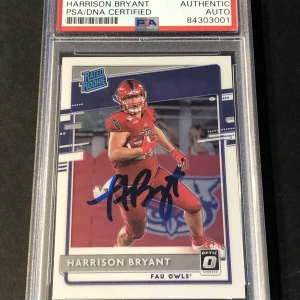 2020 Harrison Bryant Signed Autographed Optic Cleveland Browns RC Psa/Dna