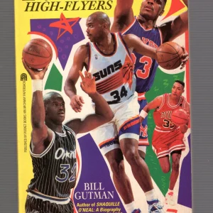 NBA HIGH-FLYERS VINTAGE PAPERBACK BOOK 1995       AMAZING CONDITION+RARE