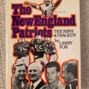 NE PATRIOTS TRIUMPH+TRAGEDY HARDCOVER BOOK FROM 1979 RARE+AMAZING CONDITION