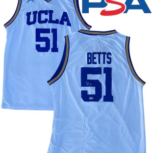 Lauren Betts Signed UCLA Bruins Womens Basketball #51 Jersey PSA/DNA AUTO