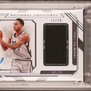 2020 National Treasures Devin Vassell Rookie Material RPA Auto /99 Psa MINT 9/10