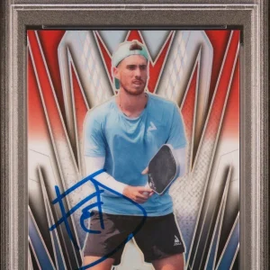 2024 Leaf Pickleball Federico Staksrud RWB Prismatic Rookie /35 Psa GEM 10 AUTO
