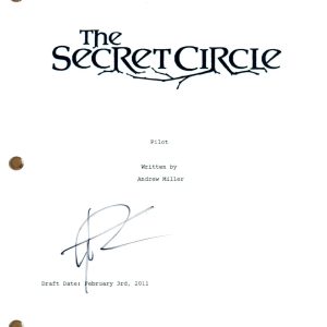 Thomas Dekker “The Secret Circle” Signed Autograph Pilot Script Screenplay ACOA