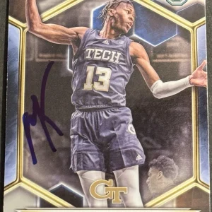 Miles Kelly Signed 2024 Bowman’s Best U Rookie Card Auburn Tigers Beckett COA