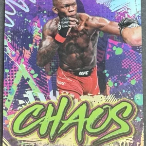 2024 Topps Finest UFC Chaos Refractor Israel Adesanya #CHA-29
