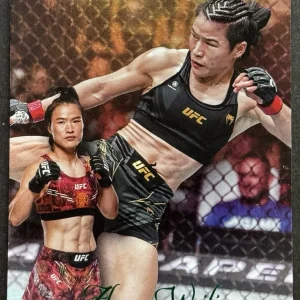 2024 Topps Gold Label UFC Zhang Weili Class 3 #95 Green